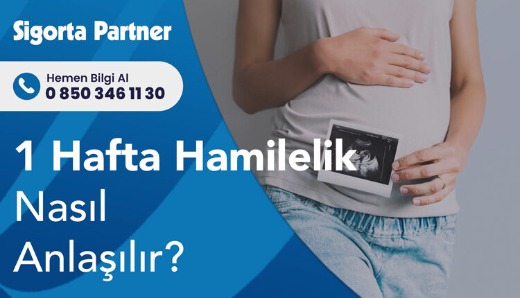 1 Hafta Hamilelik Nasıl Anlaşılır?