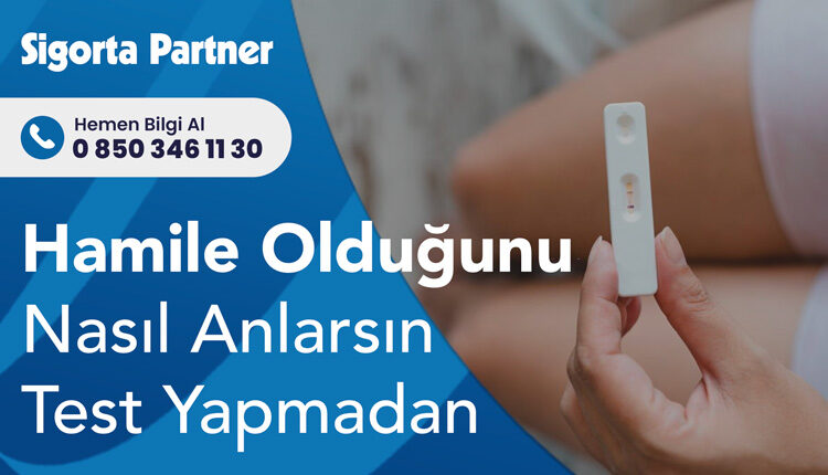 Hamile Olduğunu Nasıl Anlarsın Test Yapmadan?